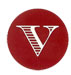 v logo